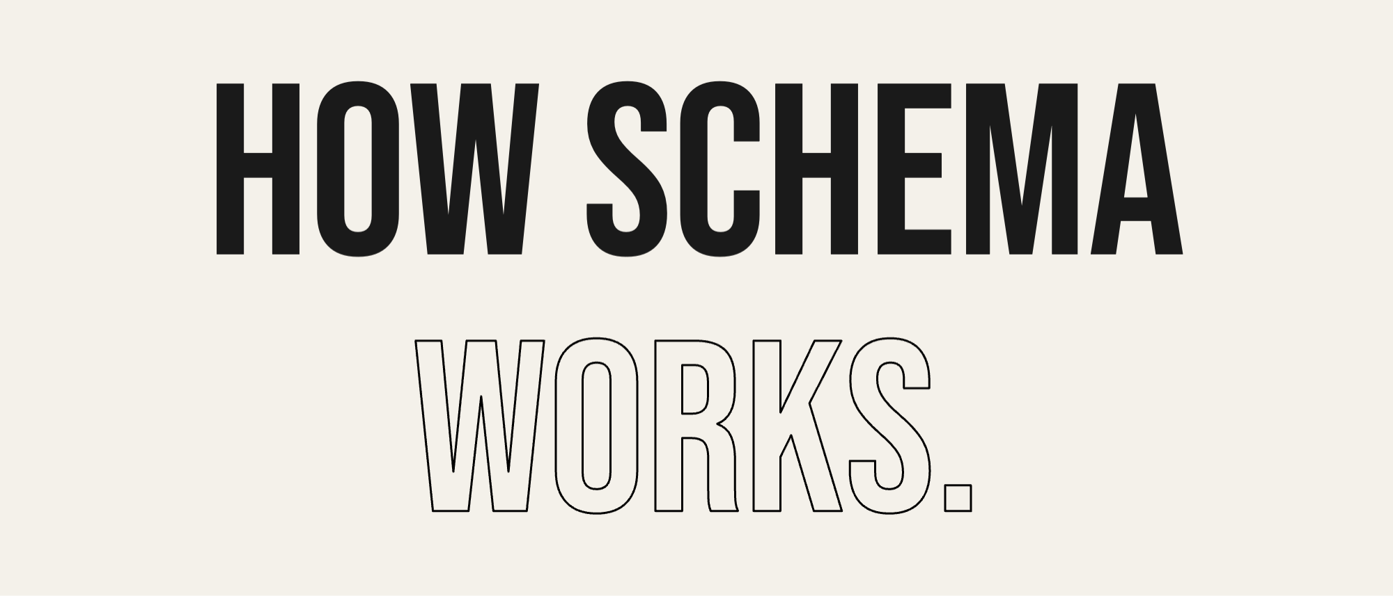 How does schema markup work?